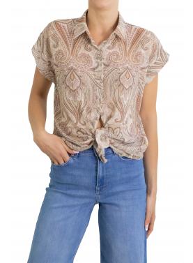 Camicia fantasia manica corta